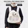 Breathable Front-Carrying Pet Backpack Carrier for Cats and Dogs
