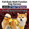 Vest-Style Dog Harness with Round Leash