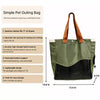 Canvas Pet Carrier Shoulder Bag for Cats and Small Dogs