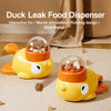 Yellow Duck Interactive Treat-Dispensing Toy for Cats and Dogs