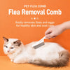 Fine-Tooth Flea Comb for Dogs and Cats