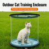 Transparent Rolling Cat Travel Carrier