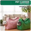 Portable Breathable Mesh Pet Carrier with Shoulder Strap