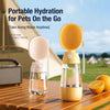 Portable Dog Water Bottle for Walks and Travel