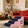 Pet Stairs for Sofas and Beds with Removable Washable Design
