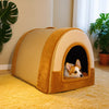 Enclosed Pet Bed with Removable Washable Cover