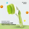 Pet Bath & Grooming Brush for Dogs and Cats