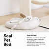 Washable Semi-Enclosed Nylon Pet Bed for Cats and Dogs