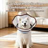 Elizabethan Cone Collar for Dogs, Plastic Design
