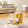 Automatic Pet Feeder with Food and Water Bowls for Cats & Dogs