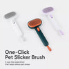 Dual-Sided Dog & Cat Grooming Brush for Deshedding and Detangling