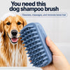 Pet Bathing & Deshedding Brush for Dogs and Cats