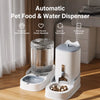 Automatic Pet Feeder & Non-Electric Pet Water Dispenser