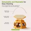 Removable Washable Pet Tent Bed for Small Dogs