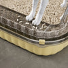Large Low-Entry Cat Litter Box with Side Opening