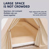 Semi-Enclosed Canvas Tent House for Small Dogs