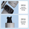 Cat Litter Scoop with Built-In Bag Holder