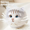 Clear Plastic Cat Cone for Grooming and Care