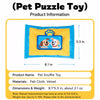 Treat-Hiding Tissue Box Snuffle Toy for Dogs
