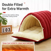 Semi-Enclosed Pet Bed for Cats and Small Dogs