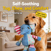 Plush Squeaky Pet Toy with Playful Animal Designs