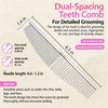 Stainless Steel Grooming Comb for Dogs and Cats