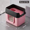 Extra-Large Enclosed Cat Litter Box for Large Cats