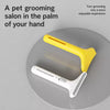 Curved-Tooth Grooming Comb for Cats and Dogs