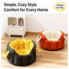 Faux Leather Enclosed Car Pet Carrier for Small Pets