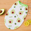 Fruit Print Polyester Pet Vest for Dogs and Cats