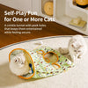 Foldable Cat Tunnel Toy with Crinkle Paper