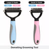Pet Dematting Brush for Dogs and Cats