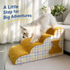 Foam Pet Stairs for Dogs and Cats ¨C 3, 4, or 5 Steps