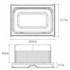 Plastic Dog Potty with Wall, Wire Grate and Drawer