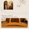 French-Style Polyester Cat Bed with Rocking Base