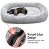 Oversized Plush Pet Bed with Removable Washable Cover