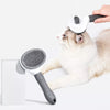 Self-Cleaning Pin Brush for Dogs and Cats