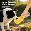 Portable Pet Water Bottle with Fold-Down Drinking Cup