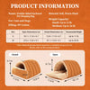 Enclosed Pet Bed for Cats and Small Dogs