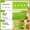 Silicone Pet Grooming Brush for Bathing and Loose Fur