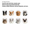 Stainless Steel Dematting Rake for Dogs and Cats