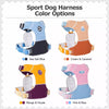 H-Style Vest Harness with Leash for Dogs 3¨C50 lb