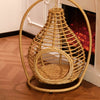 Handwoven Rattan Hanging Basket Cat Bed