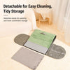Enclosed Pet Bed with Covered Sleeping Space