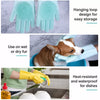 Pet Bathing Grooming Gloves