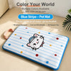 Waterproof Striped Pet Bed Mat for Dogs and Cats