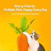 Carrot-Shaped Vertical Sisal Cat Scratching Post