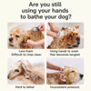 Silicone Pet Grooming Brush for Bathing and Loose Fur