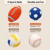 Latex Sports Ball Squeaky Dog Toy