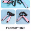 Pet Dematting Brush for Dogs and Cats